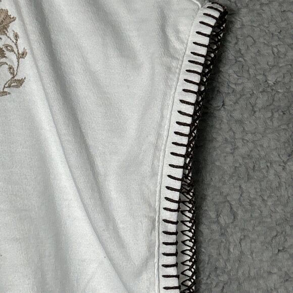 Pure Jill Embroidered Women's Large Top - Picture 4 of 9